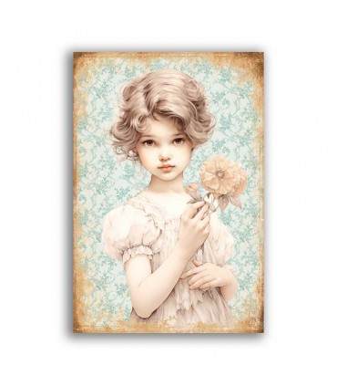 GF-BABY-018. Rice paper large format