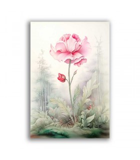 GF-FLOWERS-085. Rice paper large format