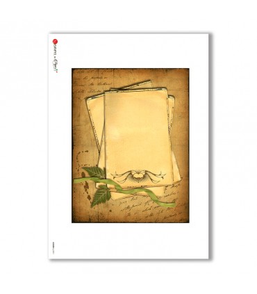 ALBUM-L-0051. Papel de Arroz album para decoupage.