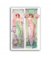 GF-ART NOUVEAU-039. Rice paper large format