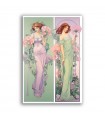 GF-ART NOUVEAU-040. Rice paper large format