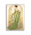 GF-ART NOUVEAU-044. Papel de arroz de gran tamaño