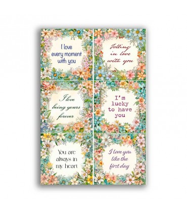 GF-PHRASES-009. Rice paper large format