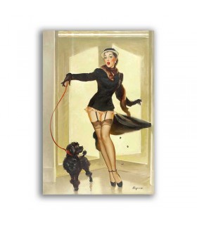 GF-PIN-UP-021. Rice paper large format