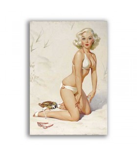 GF-PIN-UP-022. Papel de arroz de gran tamaño