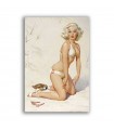 GF-PIN-UP-022. Carta di riso grande formato