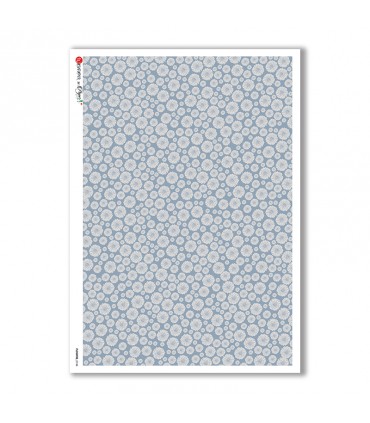 FLOWERS-0146. Carta di riso fiori per decoupage.