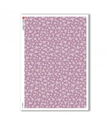 FLOWERS-0147. Rice Paper flowers for decoupage.