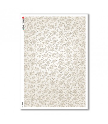 FLOWERS-0148. Carta di riso fiori per decoupage.