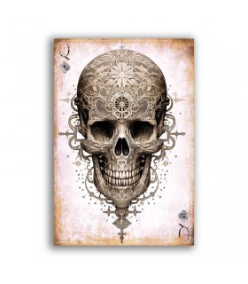 GF-SKULLS-037. Rice paper large format