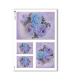 FLOWERS-0154. Carta di riso fiori per decoupage.