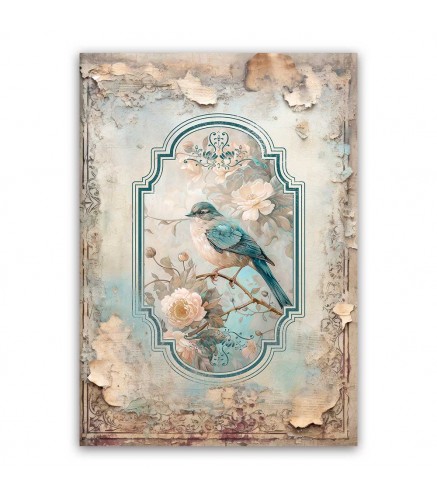 Zita`s Creative Carta di Riso A4 – Vintage Winter 1