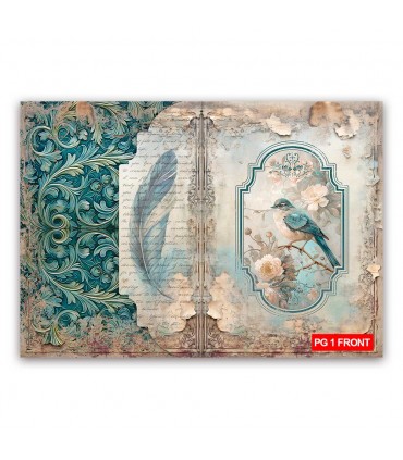 Vintage Birds - Junk Journal Kit