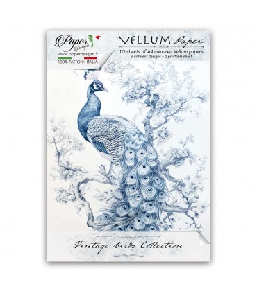 Vintage Birds - Vellum Paper
