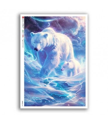 ANIMALS-0253. Animals Rice Paper for decoupage.