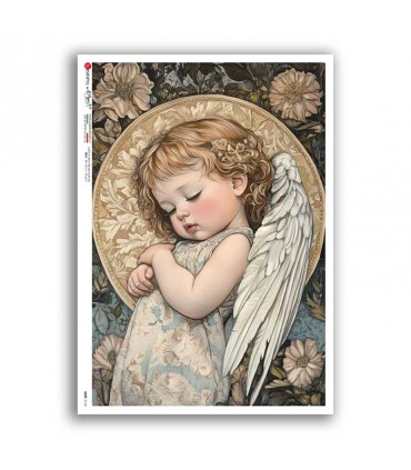 BABY-0110. Papel de Arroz niños para decoupage