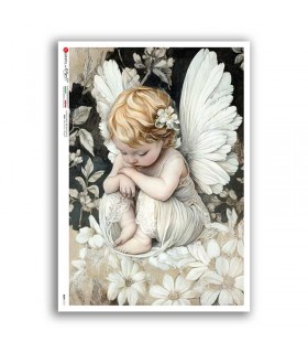 BABY-0111. Carta di riso bambini per decoupage.