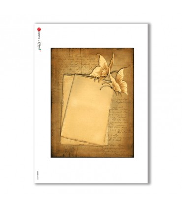 ALBUM-L-0053. Papel de Arroz album para decoupage.