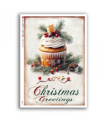 FOOD-0174. Carta di riso cucina per decoupage.