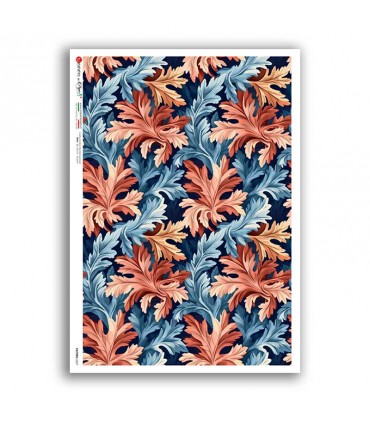 PATTERN-0257. Carta di riso texture per decoupage.