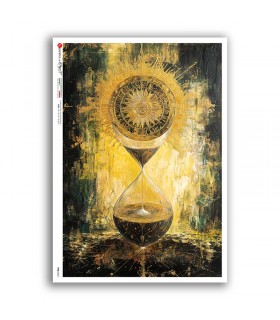 TIME-0063. Watches Rice paper  for the decoupage.