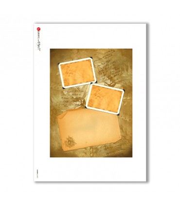 ALBUM-L-0055. Rice Paper album for decoupage.