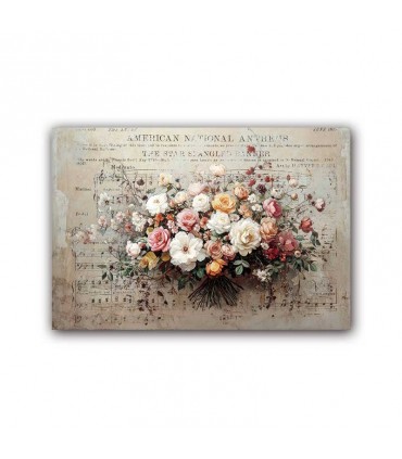 GF-FLOWERS-101. Rice paper large format