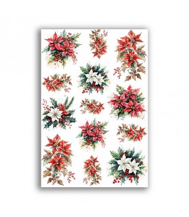 GF-FLOWERS-105. Rice paper large format