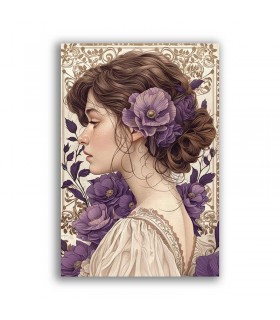 GF-ART NOUVEAU-047. Rice paper large format