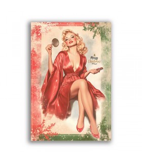 GF-PIN-UP-027. Carta di riso grande formato