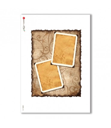 ALBUM-L-0056. Papel de Arroz album para decoupage.