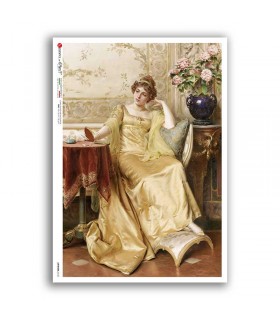 ARTWORK-0152. Carta di riso opere d'arte per decoupage.