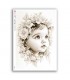 BABY-0121. Rice paper baby for decoupage.