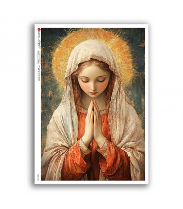 CULT-0189. Holy Rice Paper for decoupage.