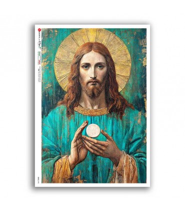 CULT-0190. Holy Rice Paper for decoupage.