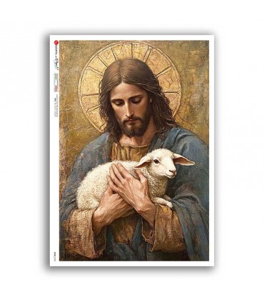 CULT-0192. Holy Rice Paper for decoupage.