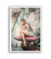 FAIRIES-0125. Carta di riso fate per decoupage.