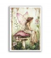 FAIRIES-0126. Papel de Arroz hadas para decoupage.