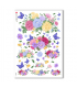 FLOWERS-0191. Papel de Arroz flores para decoupage.