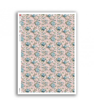 PATTERN-0262. Carta di riso texture per decoupage.