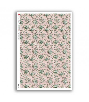 PATTERN-0263. Texture Rice Paper for decoupage.