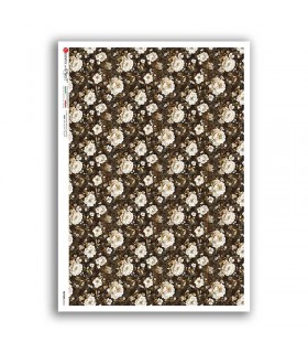 PATTERN-0266. Carta di riso texture per decoupage.