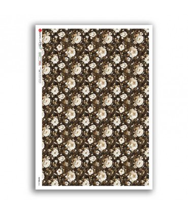 PATTERN-0266. Carta di riso texture per decoupage.