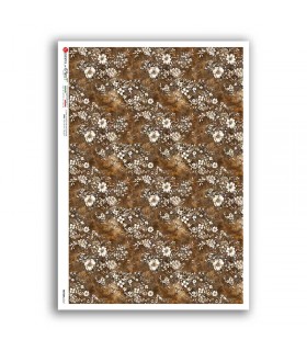 PATTERN-0267. Papel de Arroz texture para decoupage.