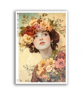 SCENE-0221. Papel de Arroz pictórico para decoupage.