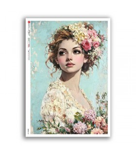 SCENE-0222. Pictorial Rice Paper for decoupage.