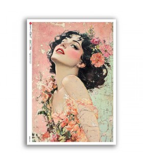 SCENE-0223. Papel de Arroz pictórico para decoupage.