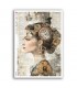 STEAMPUNK-0008. Carta di riso punk per decoupage.