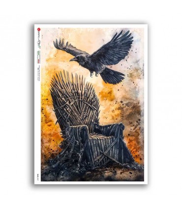 TALES-0057. Tales Rice paper  for the decoupage.