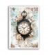 TIME-0066. Papel de Arroz relojes para decoupage.